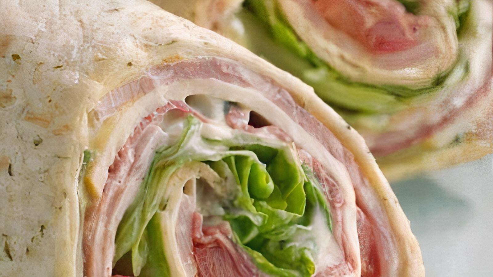 Turkey Swiss Wrap