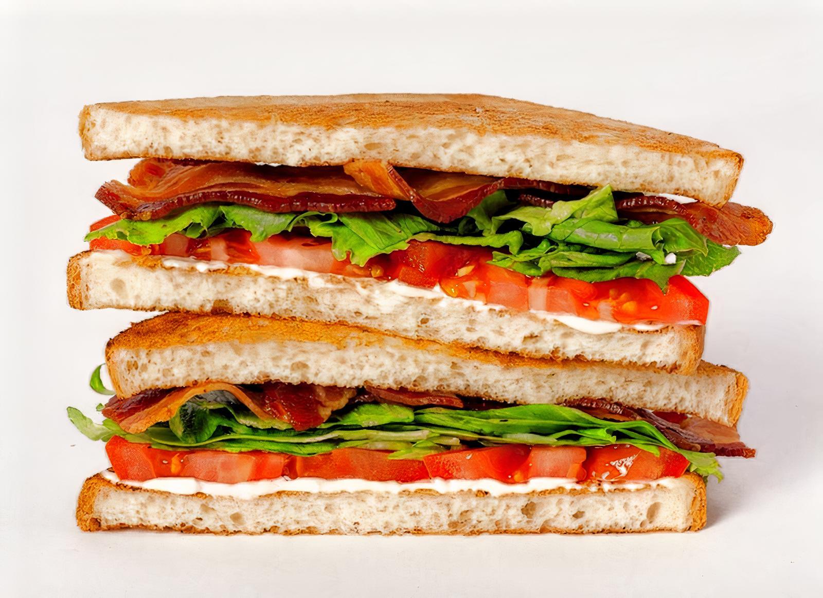 BACON, LETTUCE, and TOMATO