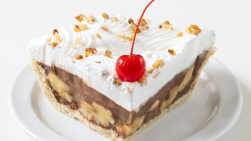 BANANA SPLIT PIE (SLICE)