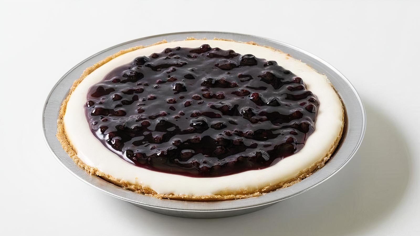 CHEESECAKE WITH BLUEBERRY TOPPING PIE (WHOLE)