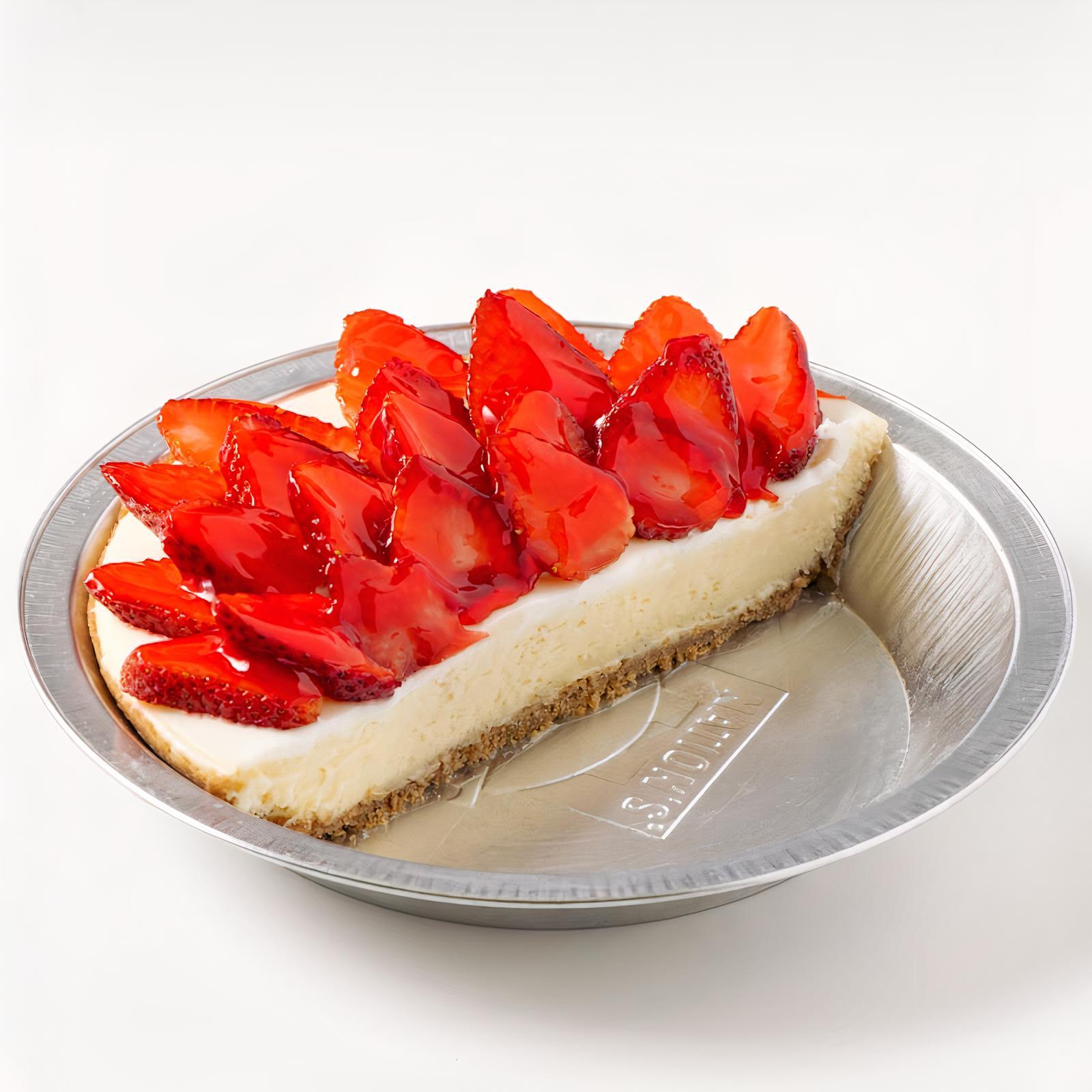 CHEESECAKE WITH STRAWBERRY TOPPING (HALF)