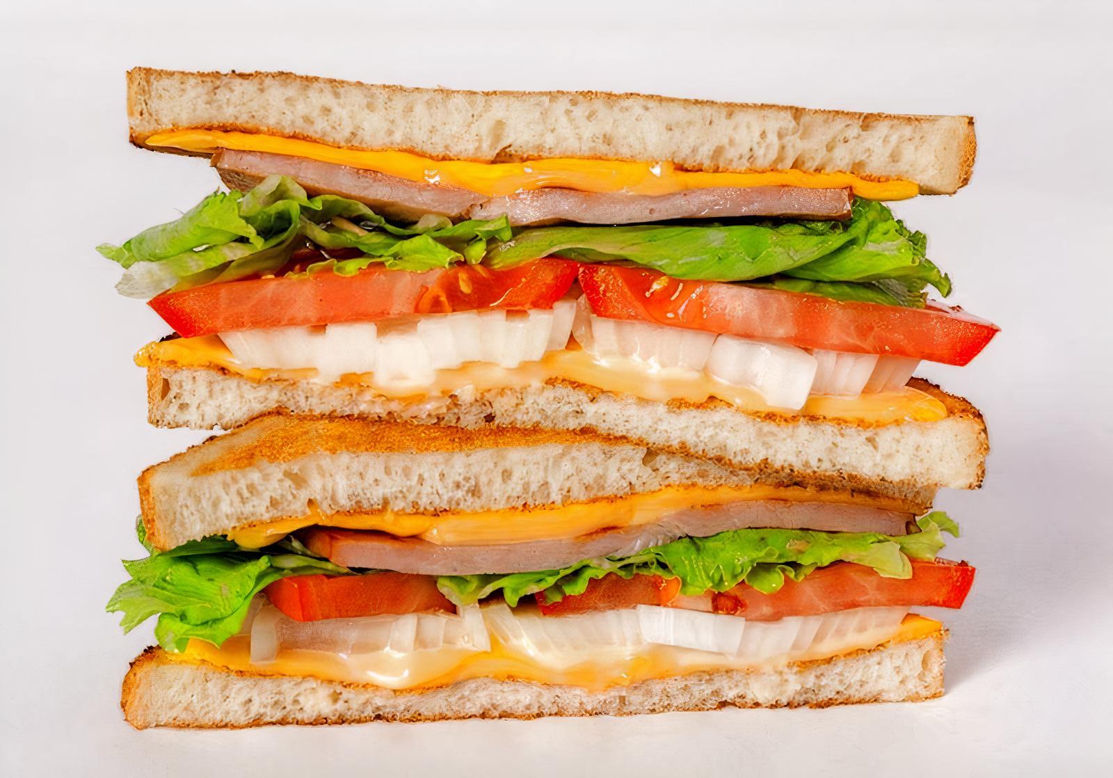 GRILLED HAM AND CHEESE