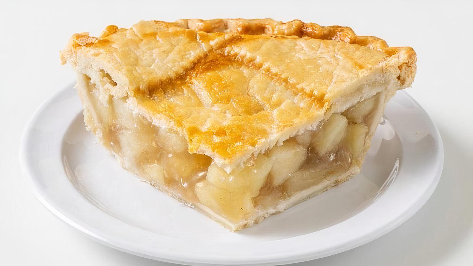 NO SUGAR ADDED APPLE PIE (SLICE)