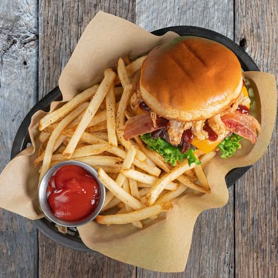 Western Bacon Cheeseburger