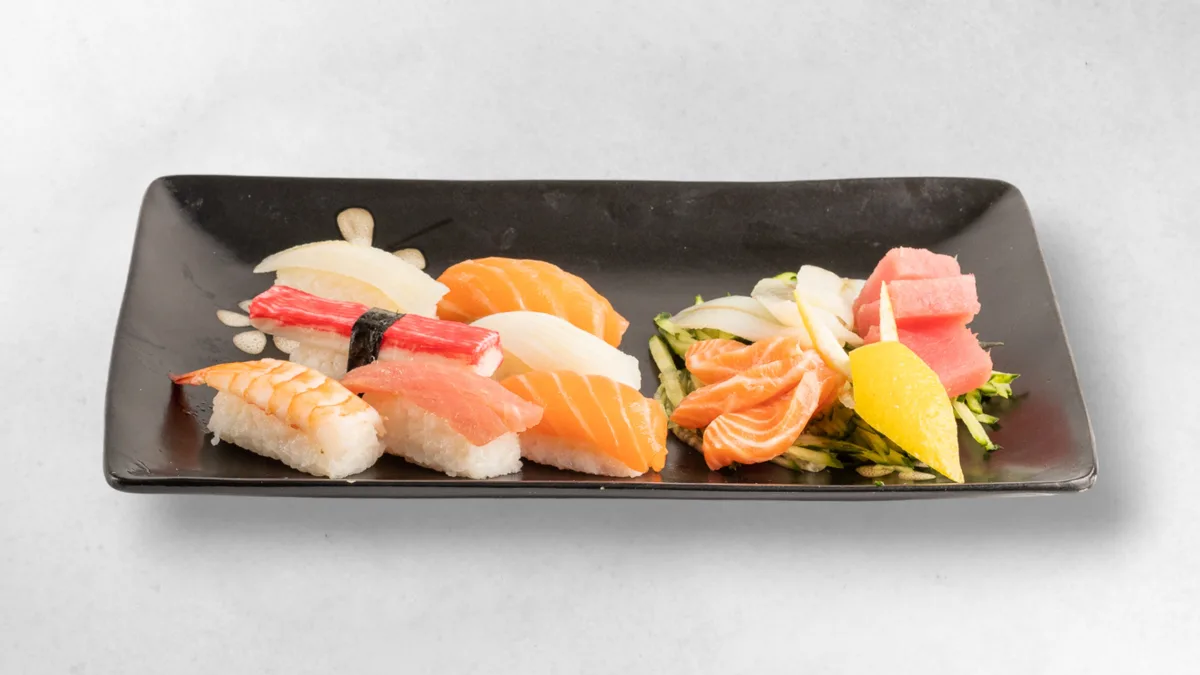 Sushi Sashimi Teller Groß