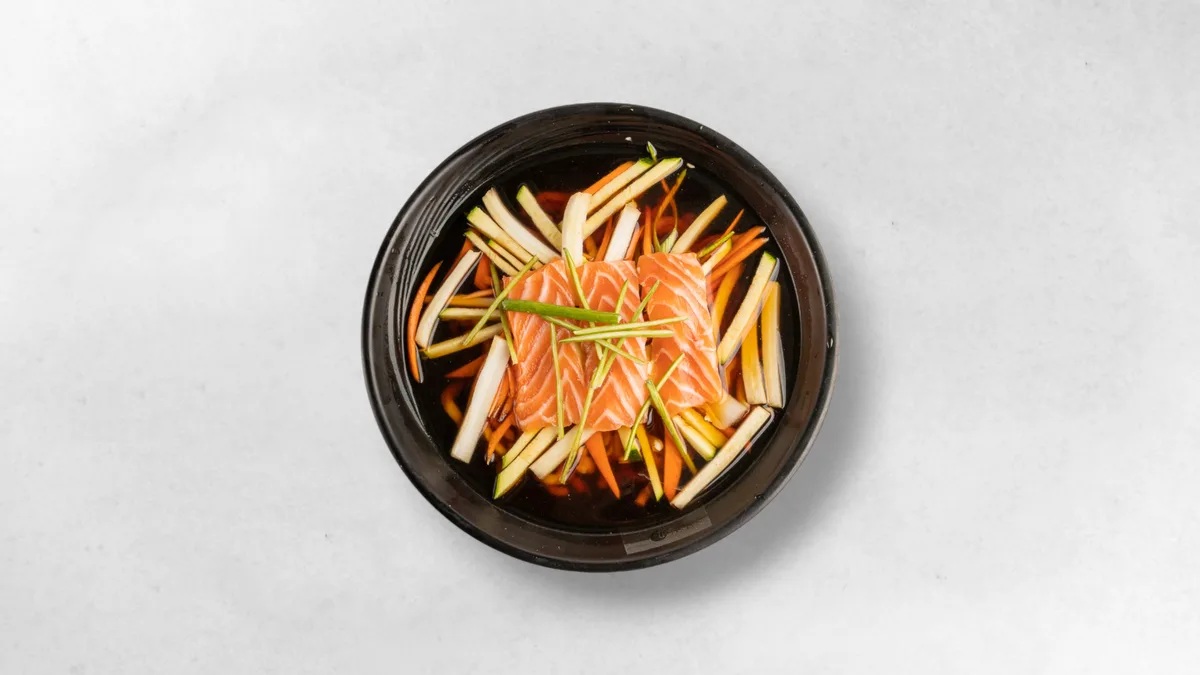 Udon mit Lachs
