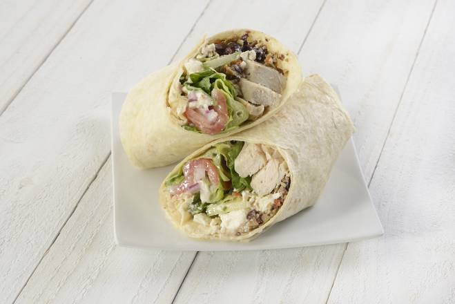 Mediterranean Chicken Wrap