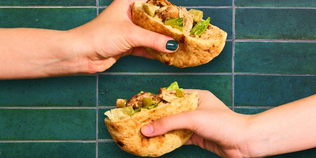 Beef Shawarma Pita Pockets