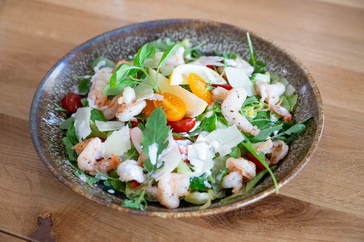 INSALATA CON GAMBERETTI