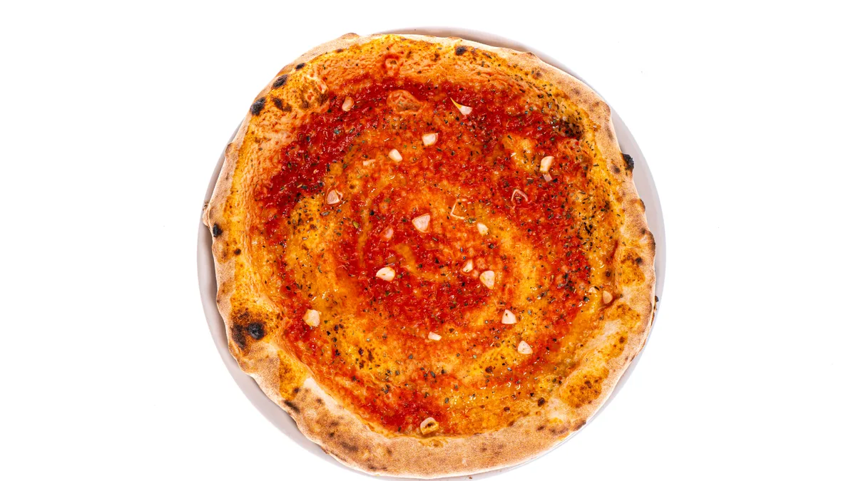 Marinara pizza