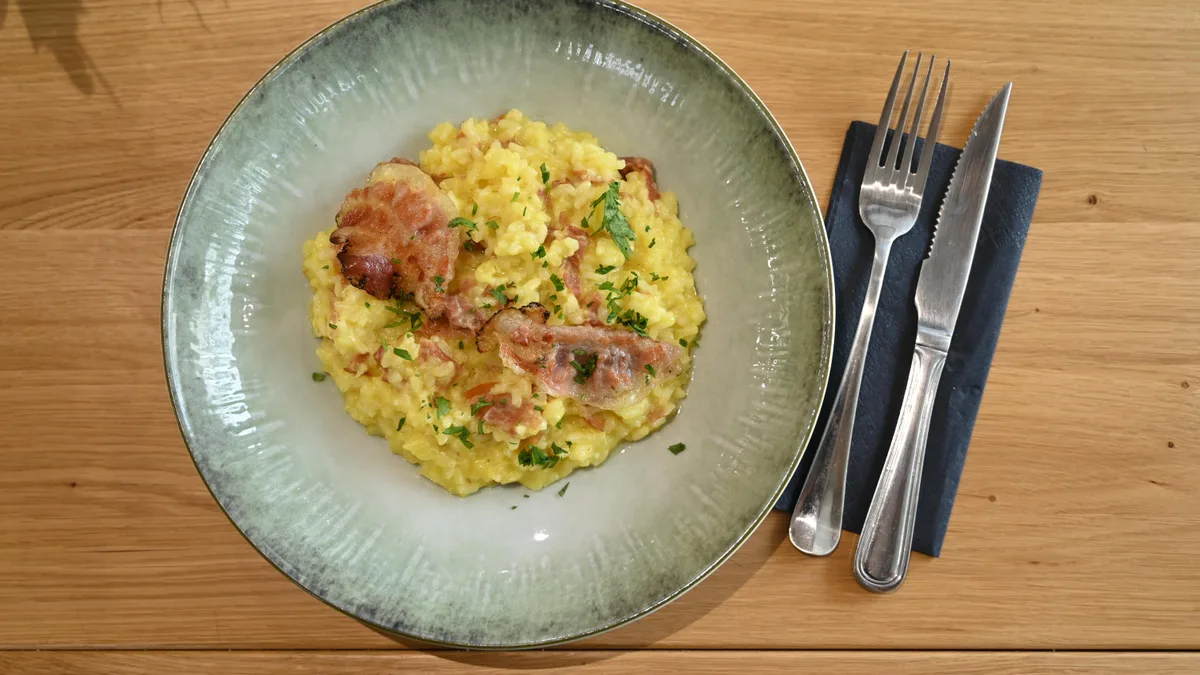 Risotto allo zafferano