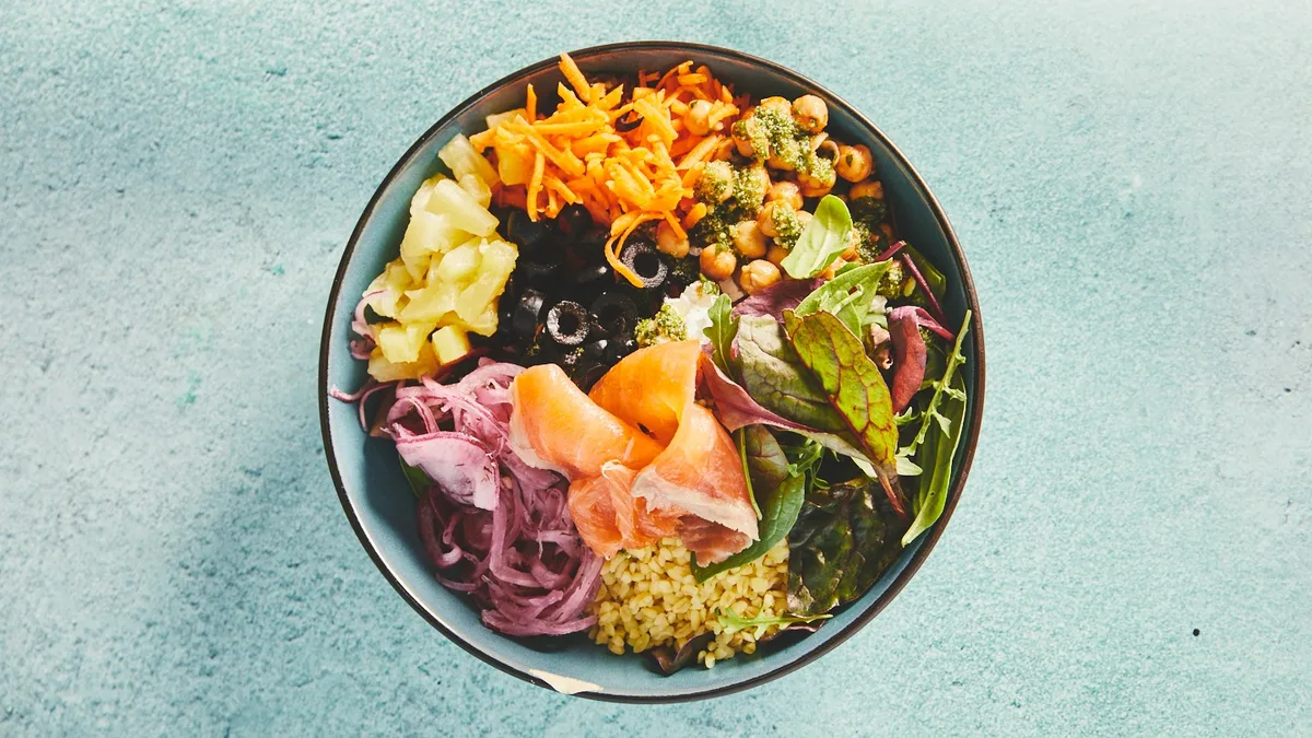 Lille byg-selv salat