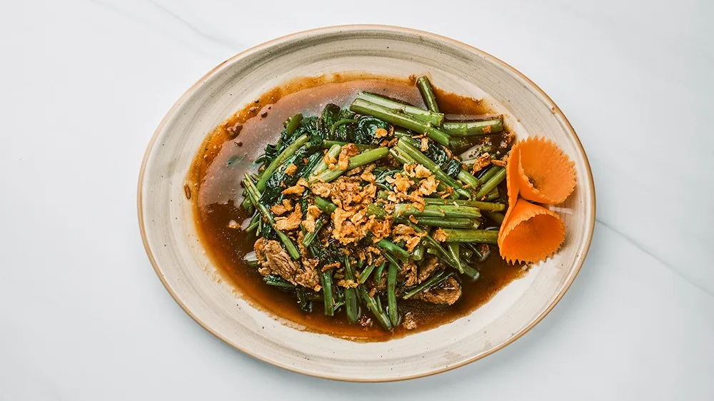 54 Bò Xào Rau Muống