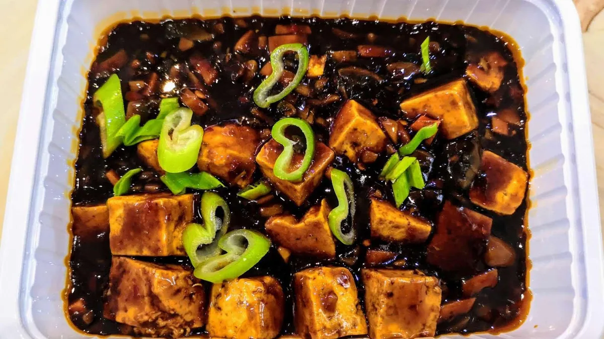 Tofu „Ma Po” módra