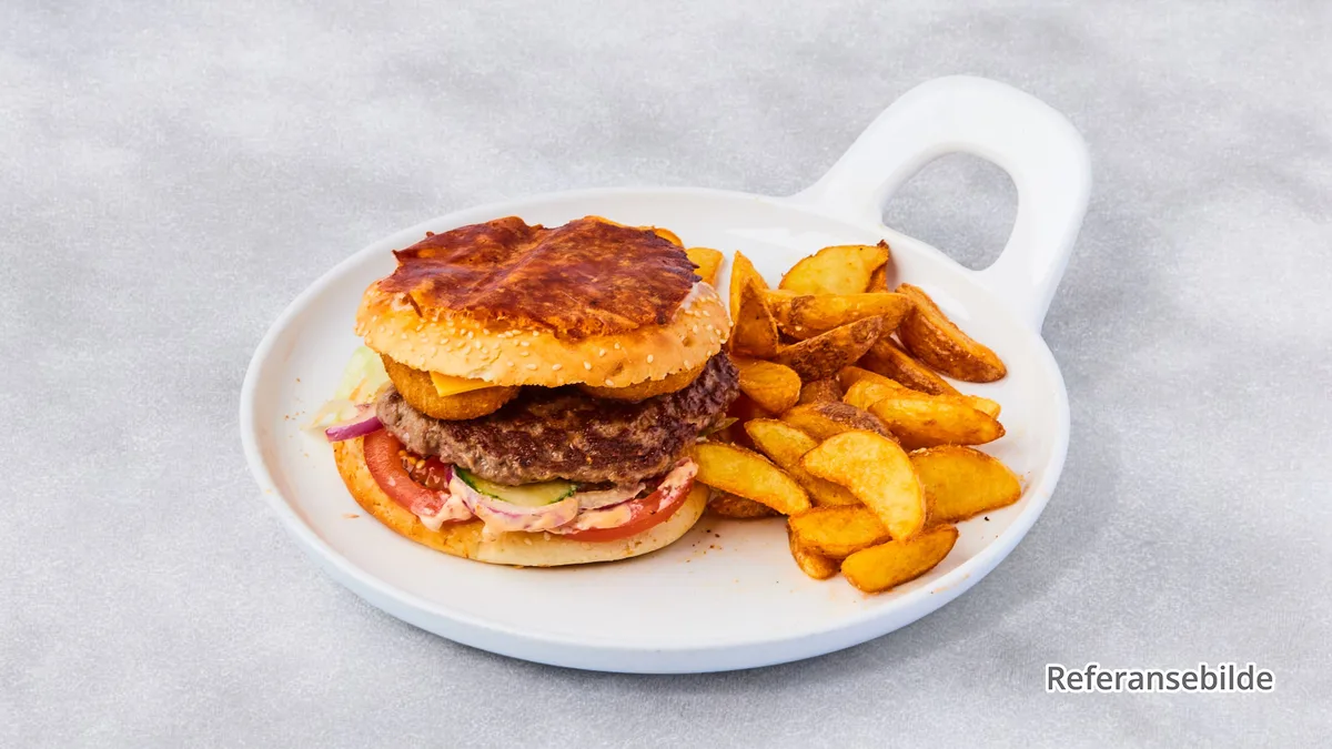 Beefburgermiddag 200g