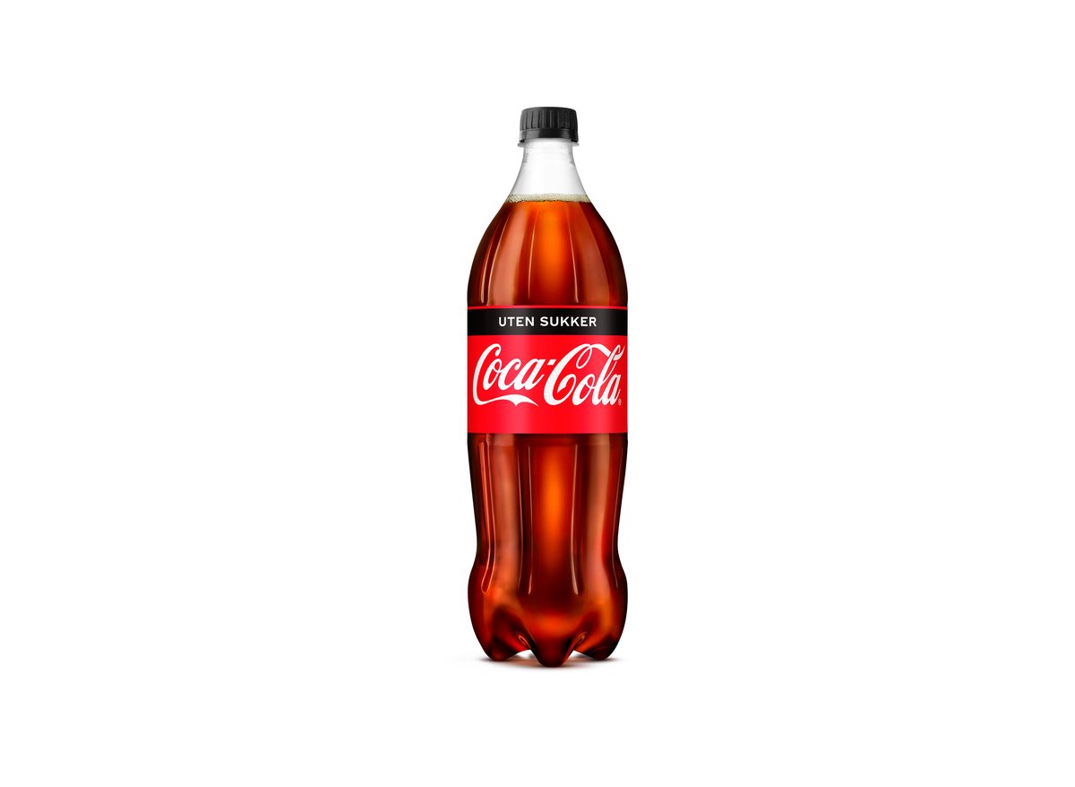 Coca Cola uten sukker 1,5l