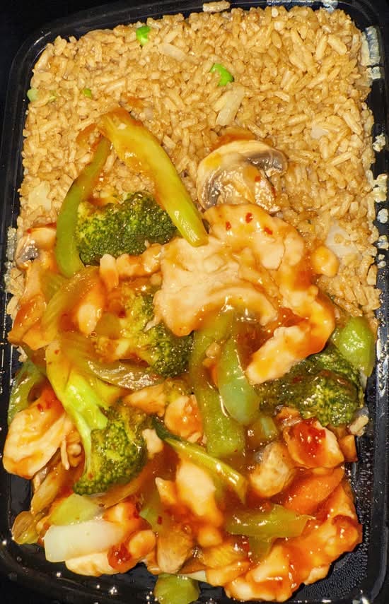 C Chicken with Garlic Sauce