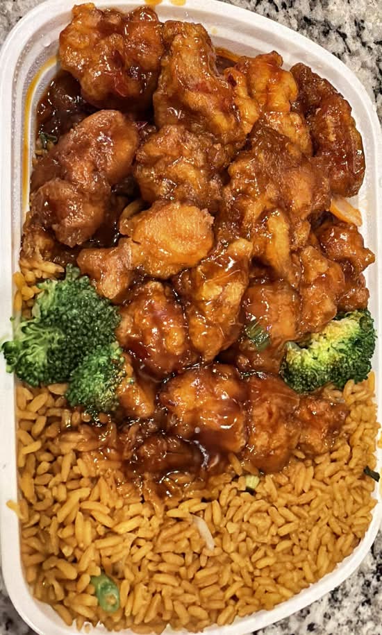 C26 陈皮鸡Chicken with Orange Peel