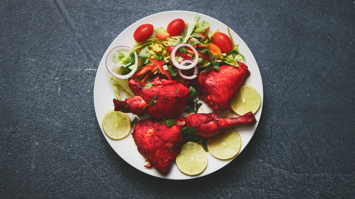 10. Tandoori Chicken (2 stk)
