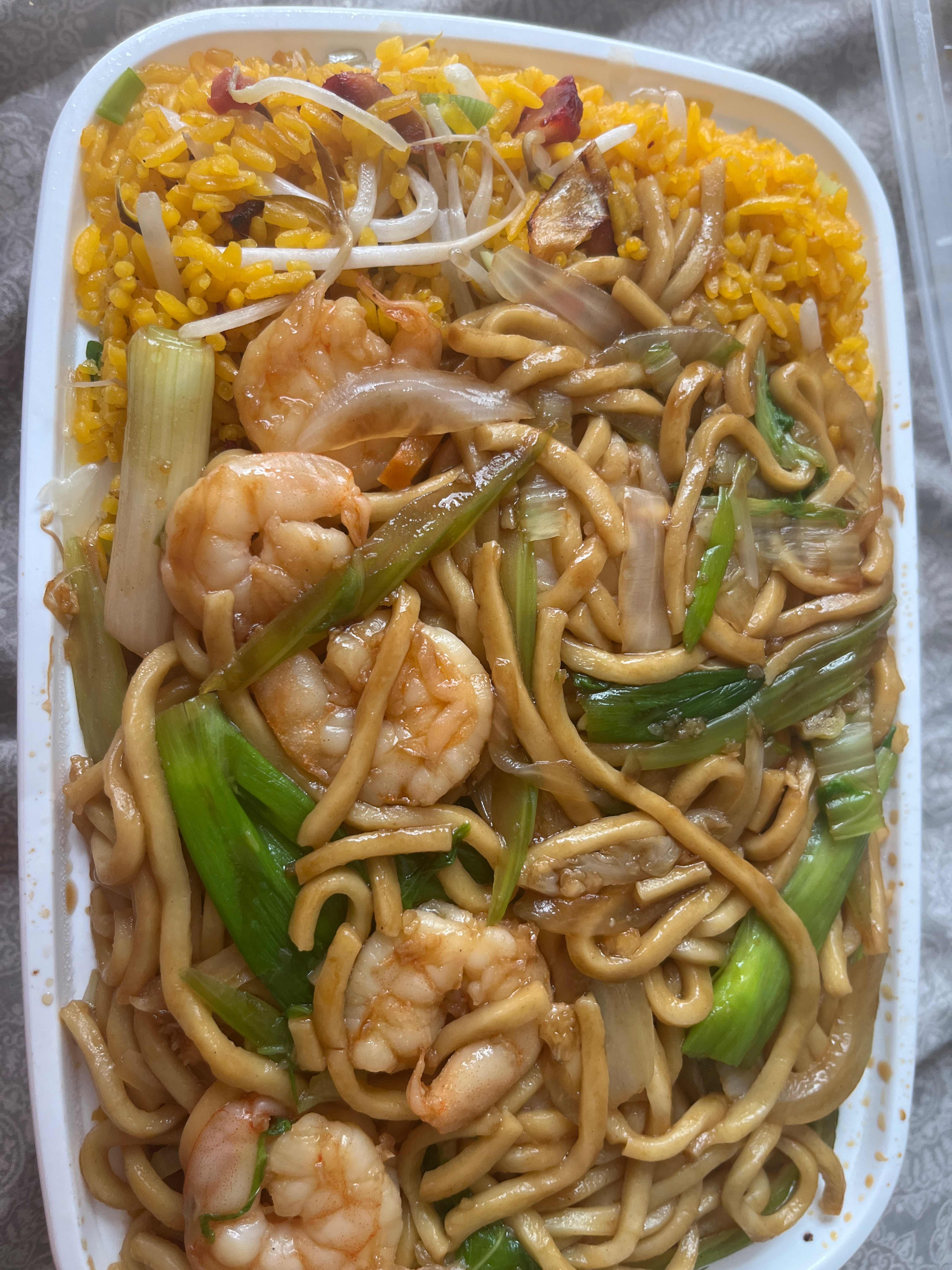 13. Shrimp Lo Mein Combo