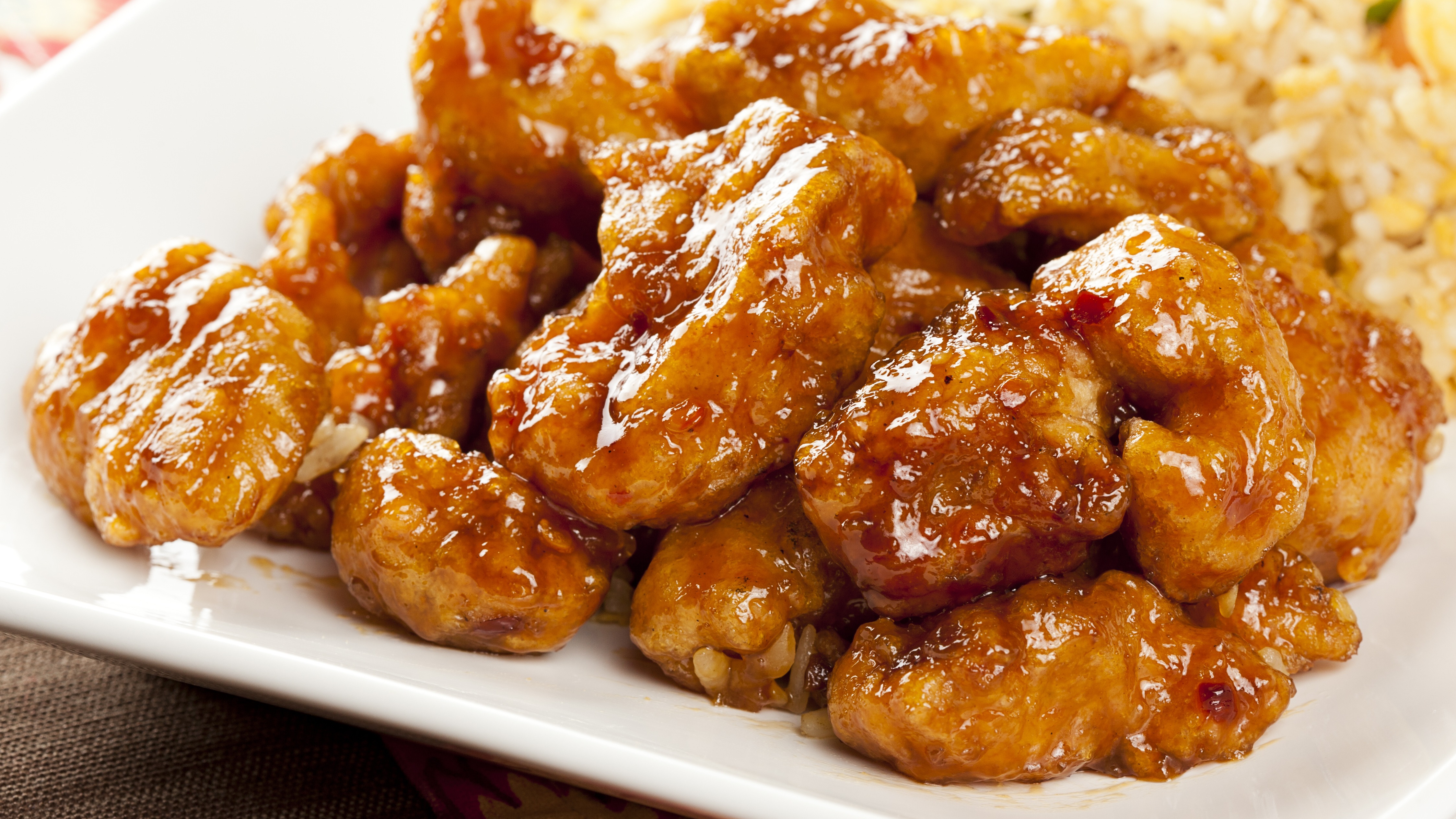 21. Orange Chicken Combo