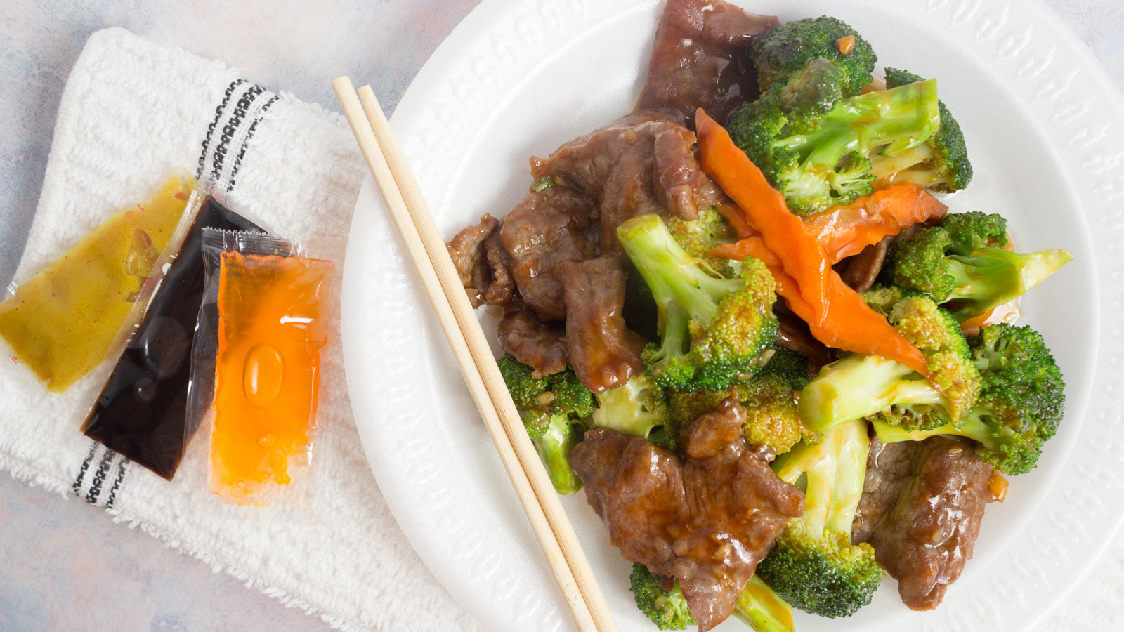 5. Beef with Broccoli Combo