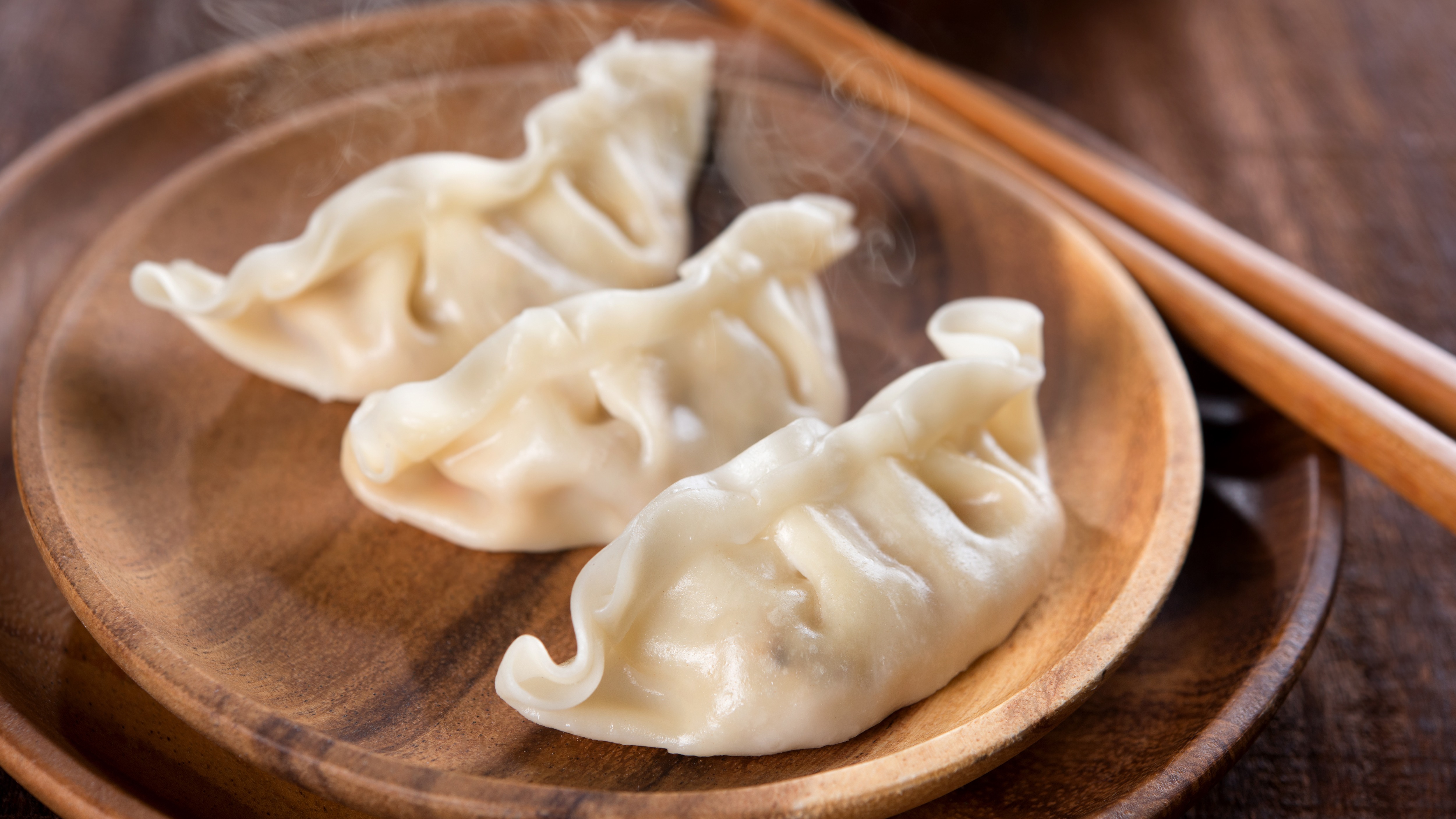 6. Steamed Dumplings (8)