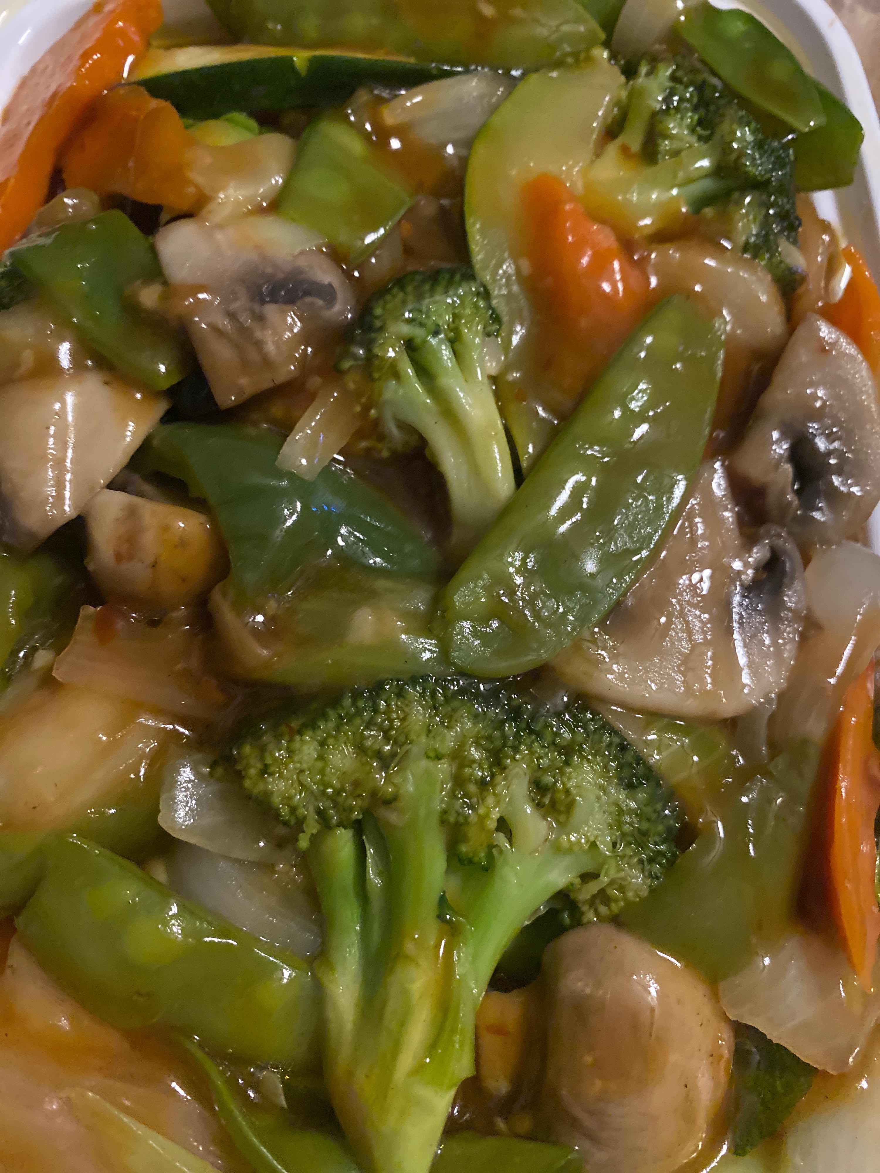 61. Mixed Vegetables with Garlic Sauce