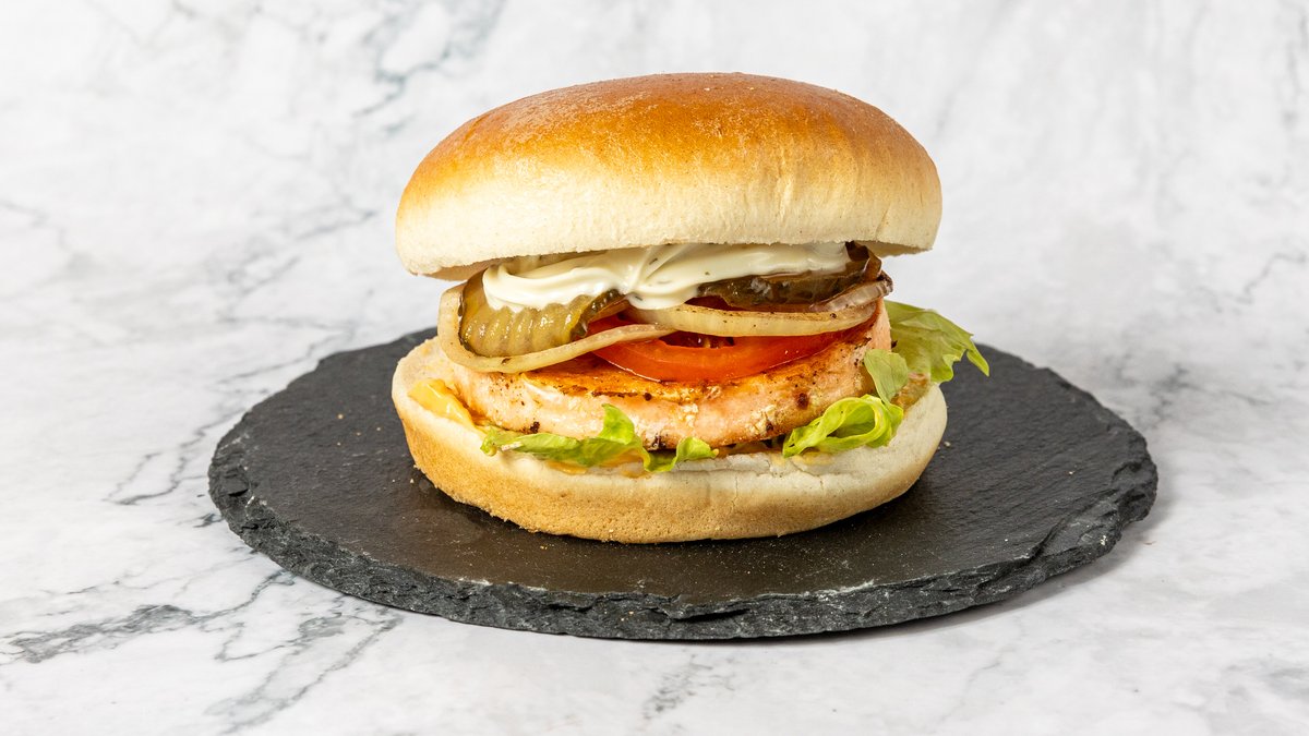 Fitness lazac burger