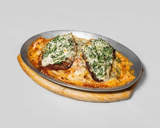 Baked Eggplant Florentine