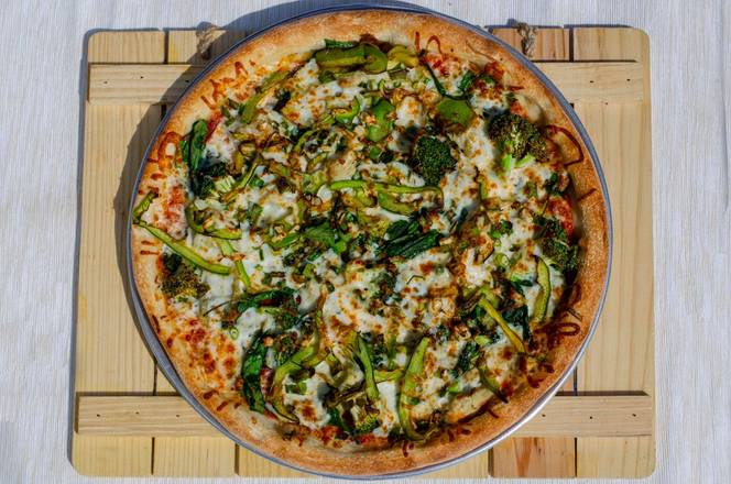 All Green Pizza
