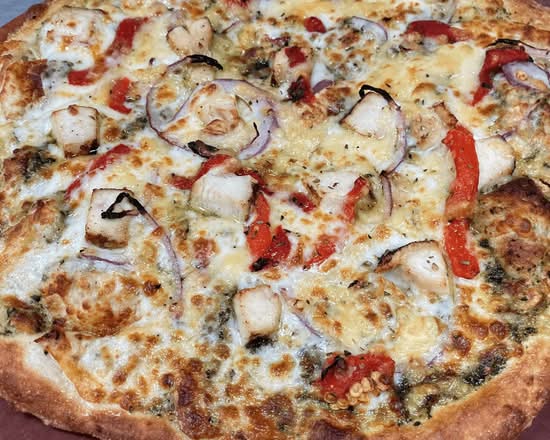 Chicken Pesto Pizza