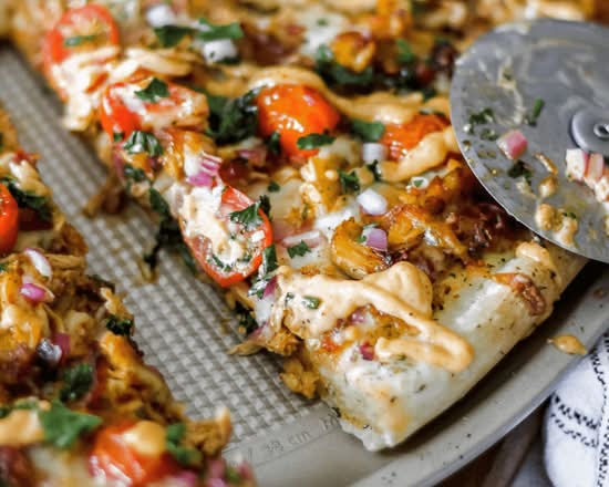 Chipotle Chicken Pizza