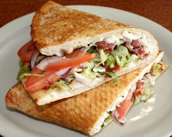 Manhattan Pesto Chicken Flat Bread