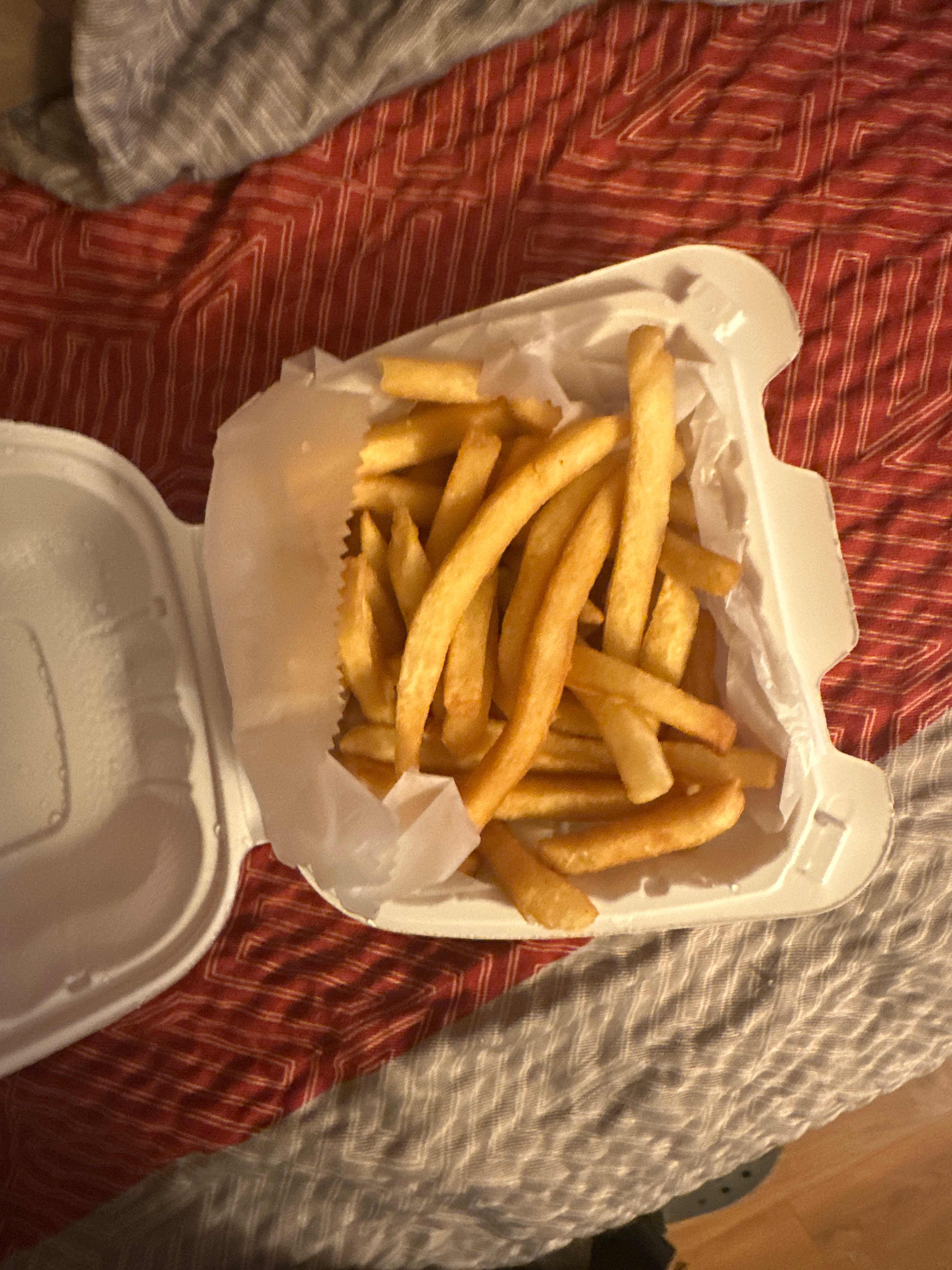 12 Pieces with French Fries