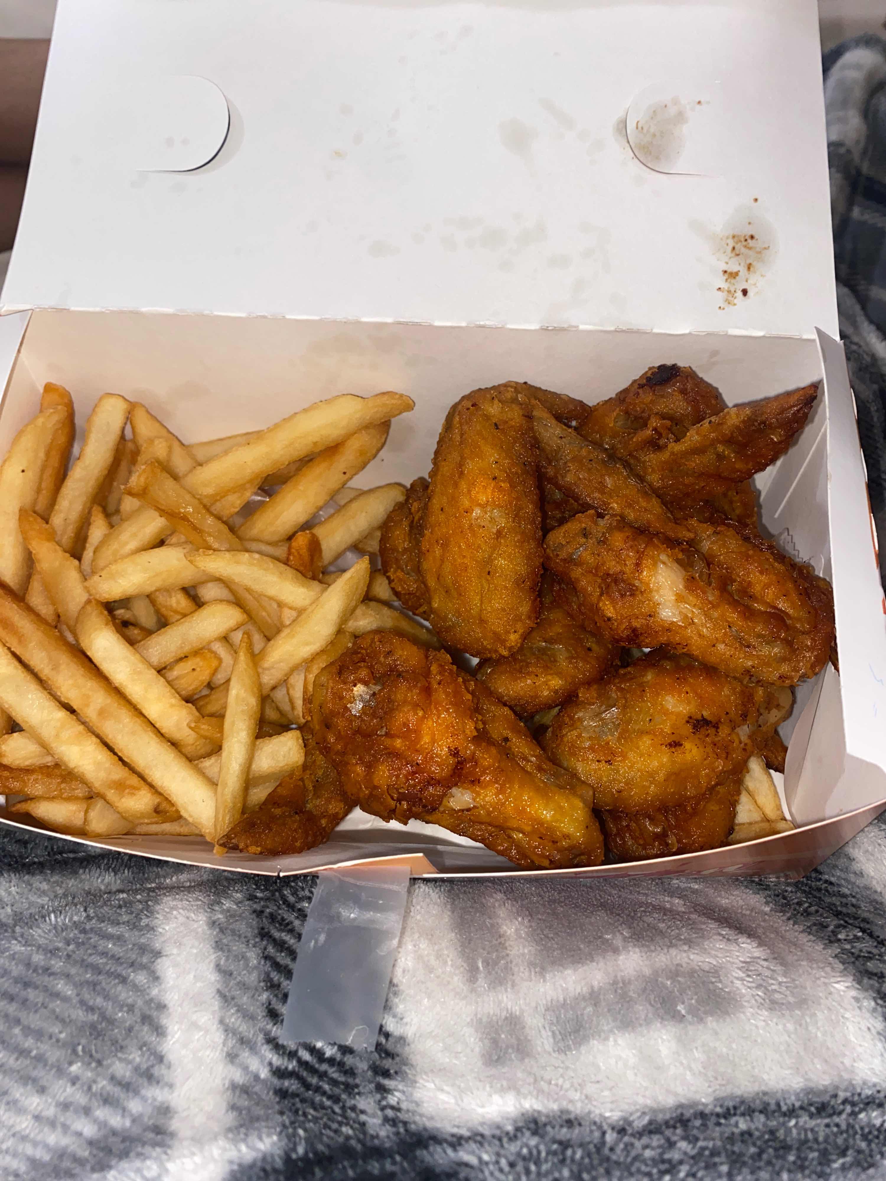 6 Pieces with French Fries