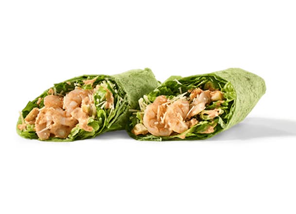 Chipotle Shrimp Caesar Wrap