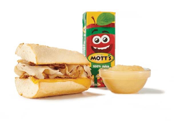 Kid's Toasted Turkey and Cheese