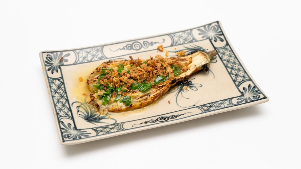 Eggplant on fire