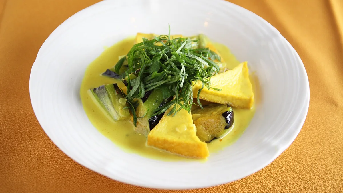 【店舗で受取り】茄子と厚揚げのココナッツ炒め　Stir-fried eggplant and fried tofu coconut flavor