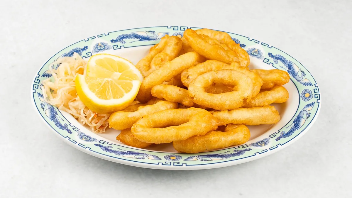 079 Fried squids