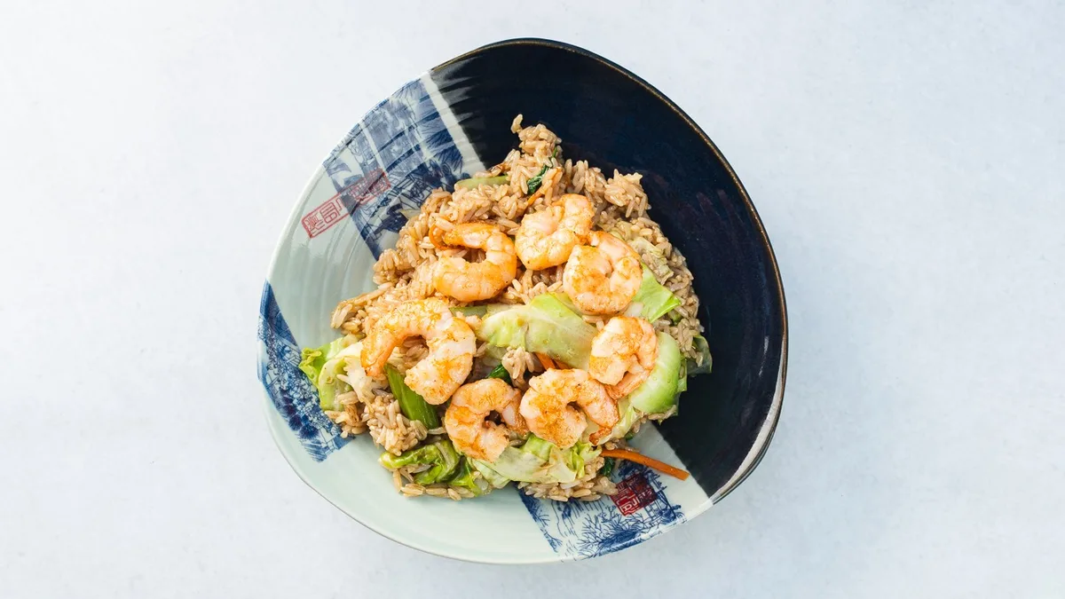 135W. Rižota z rakci 虾仁烩饭