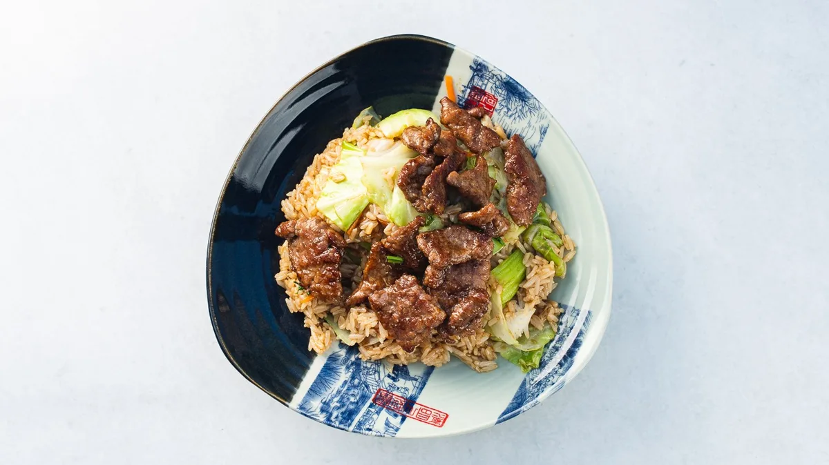 171W. Rižota z govedino 牛肉烩饭