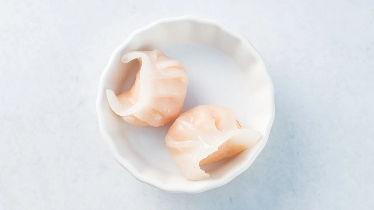 333W. Žlikrofi z rakci (2 kosa) 虾饺 2 个