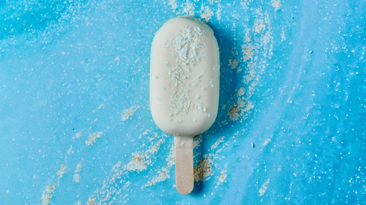 Ice Lolli Λευκή Σοκολάτα Opalys με Καρύδα και Sorbet Ανανά