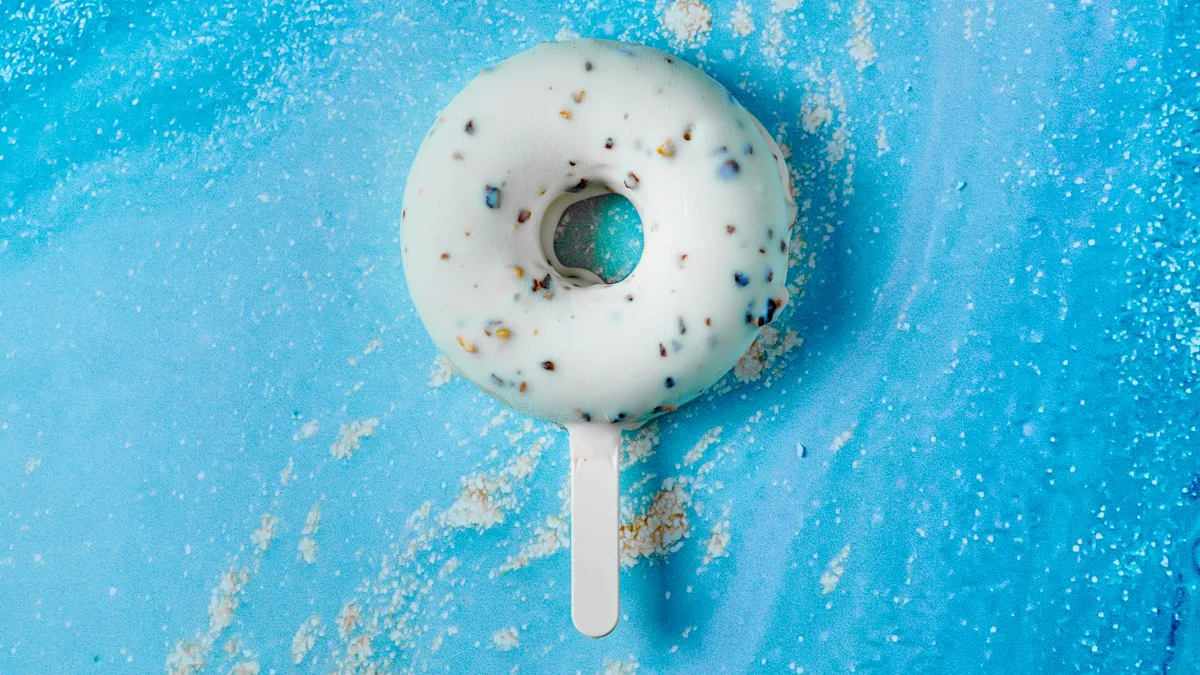 Ice Lollipop Φυστίκι, Sea Salt με Καραμελωμένη Πάστα Φυστικιού και Pate Sucree