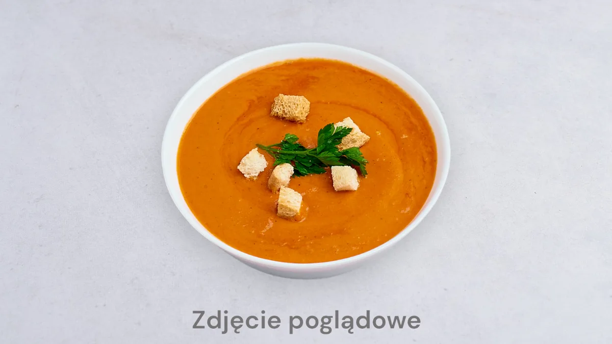 Krem z pieczonych pomidorów