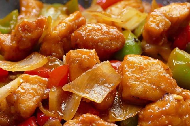Honey Lime Chicken with White Rice