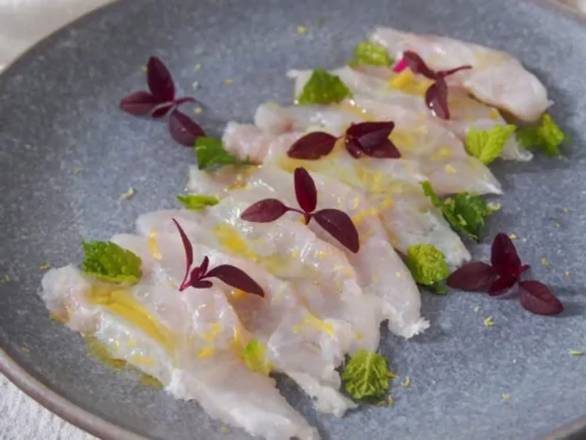 "Kurodai" Black Snapper Carpaccio