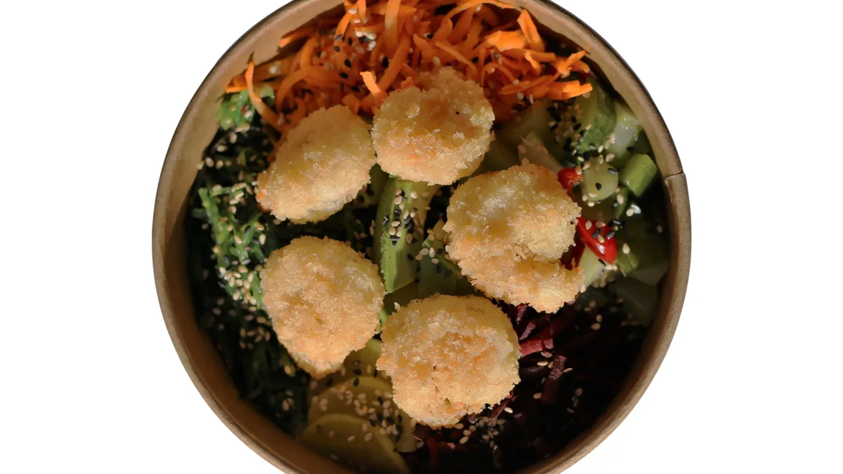 Fried ebi Poke XL